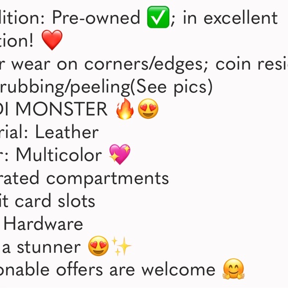 FENDI Vitello Elite Crystal Eye Monster Continental Wallet - Picture 12 of 13